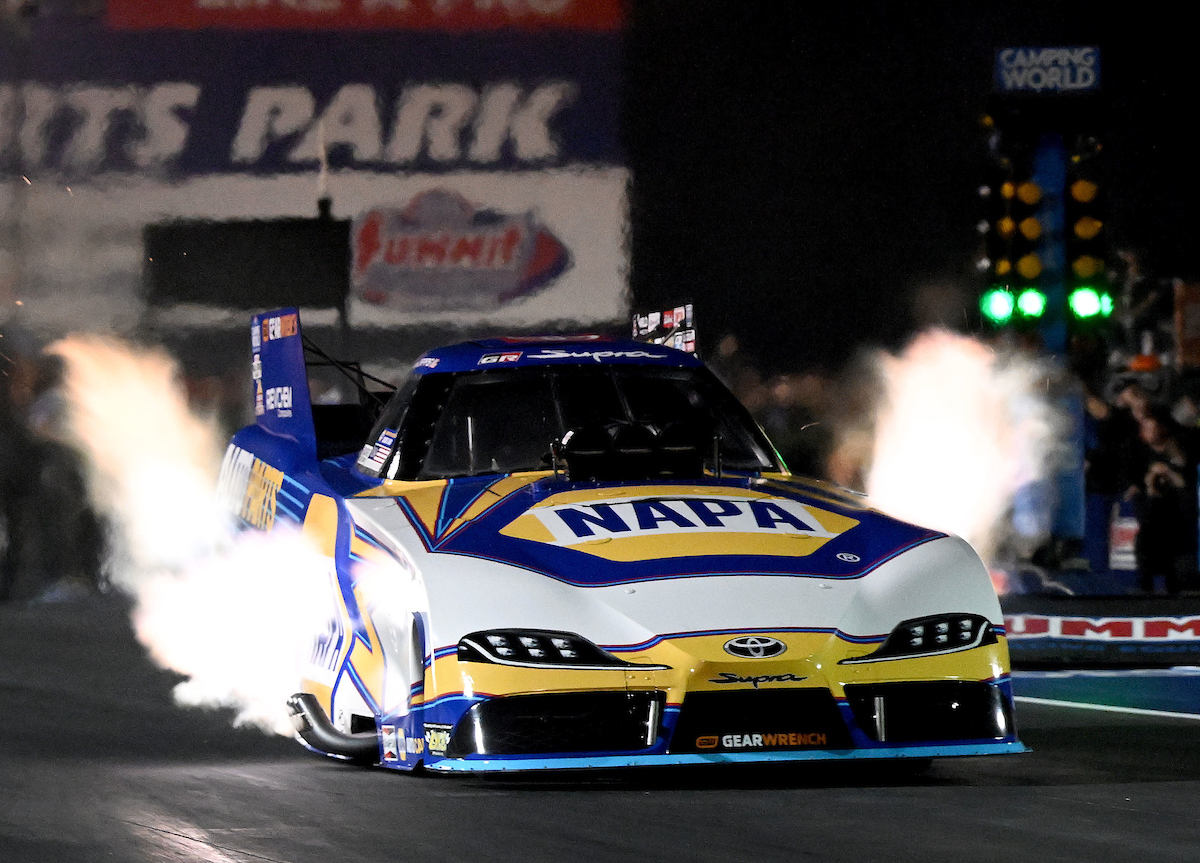 Ron Capps Races to Provisional No. 1 Qualifier at NHRA Norwalk