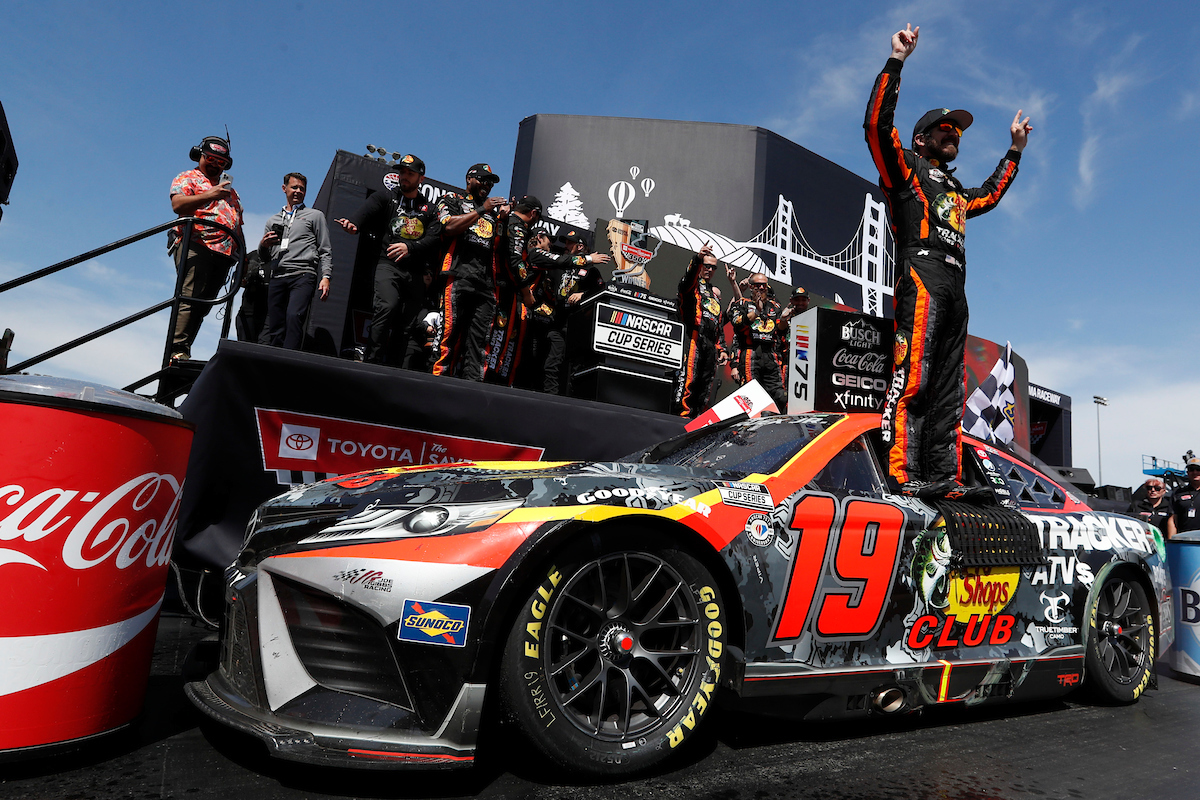 Martin Truex Jr. earns second win of the season, fourth at Sonoma Pit