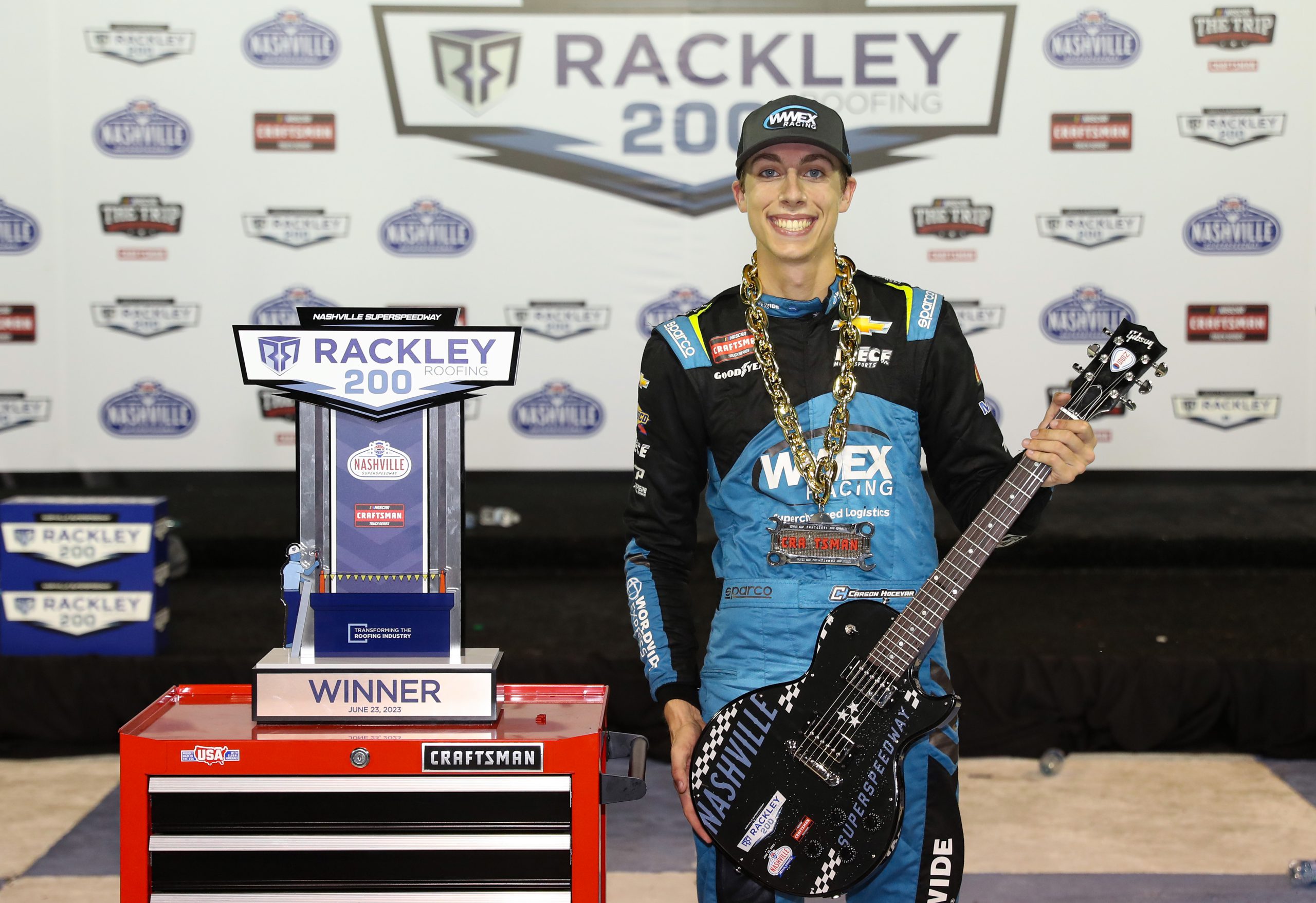 Carson Hocevar Earns His Second NASCAR Craftsman Truck Series Victory ...